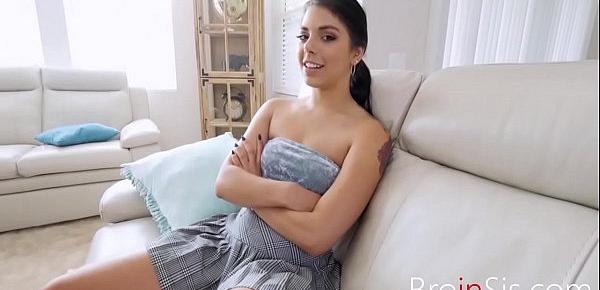  Your Favorite Latina Sister Fucked Again- Gina Valentina